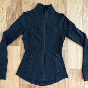 Lululemon 2 Define Jacket Black Marble